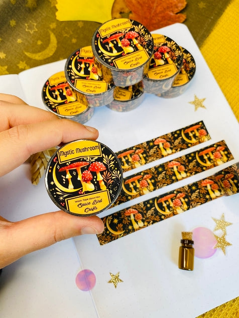 Mystic Mushroom Washi Tape