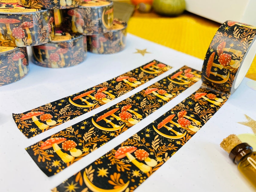 Mystic Mushroom Washi Tape