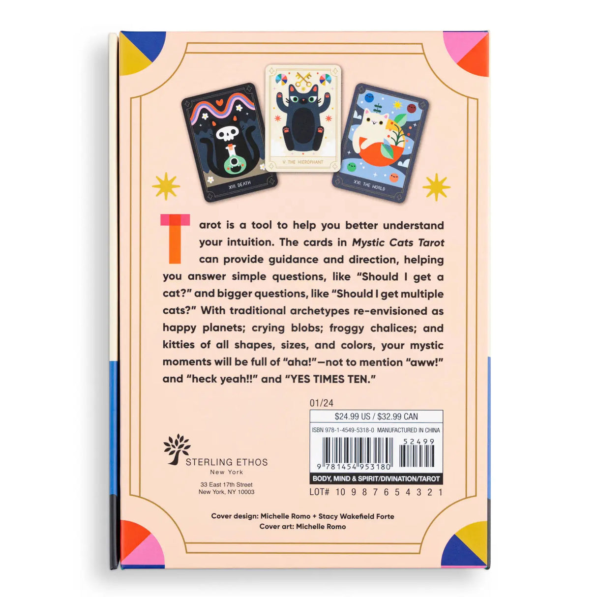 Mystic Cats Tarot by Michelle Romo