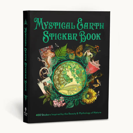 This sticker book features more than 400 nature-themed artworks, both vintage and vintage inspired, celebrating the bounty and magic of Earth. The book is organized into six sections devoted to the vibrant diversity of our planet: Rivers; Seas, Earth; Harvest, Mountains; Sky, Forests; Woodlands, Gardens; Flowers, and Deserts, Prairies; Plains and the corresponding flora, fauna, gods, goddesses, fairies, and other mystical creatures. Each section is introduced with a poetic thematic quote.

The stickers are 