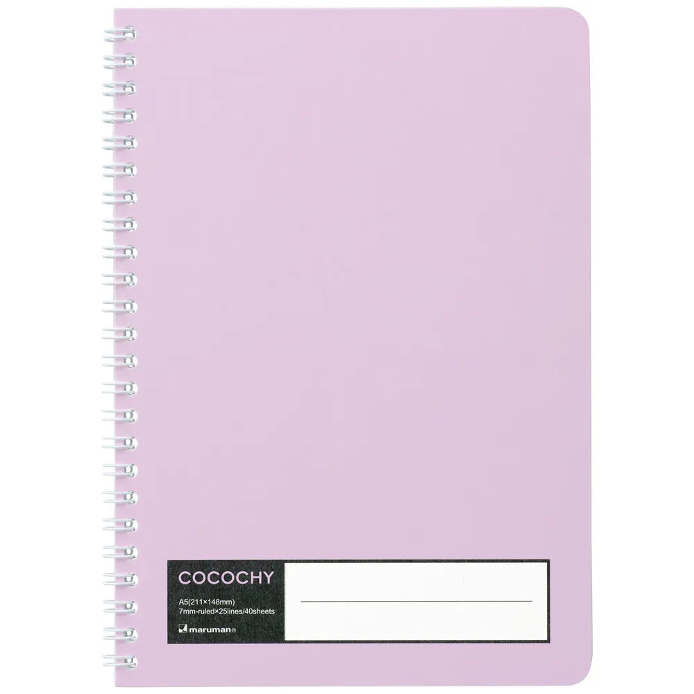Maruman Cocochy A5 Notebook - Light Purple