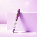 Nahvalur expands the Original Plus collection with four new colors: Powder Blue, Soft Coral, Pistachio, and Lavender. Fresh, playful, and refined, these additions bring a new palette to one of our most loved everyday fountain pens.