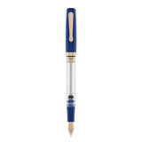Featuring a transparent barrel with a highly efficient vacuum filling system, the Original Plus Sapphire ensures you spend less time refilling, and more time on what truly matters: Your words, your ideas, and your writing.