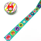 Naoshi - Fruit Cat Washi Tape