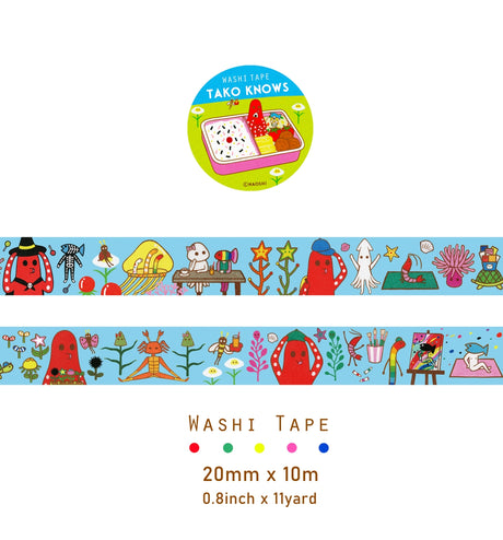 Naoshi - Tako Knows Washi Tape