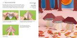 Fold 15 FUN animal origami models with this EXCITING ALL-IN-ONE block from BESTSELLING author Mari Ono, featuring a 64-page project book and 250 sheets of origami paper.

Bestselling origami expert Mari Ono has put together an awesome collection of cute critters and interesting greenery that you might see right outside your window.
 
Kids and adults alike will love to make cheerful squirrels, quirky mushrooms, bouncy frogs, sneaky foxes, and bright butterflies.
 
All 15 projects come with simple step-by-ste