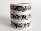 Measuring 15mm in width, this tape is the perfect accessory for any bookworm looking to add some literary flair to their crafting.