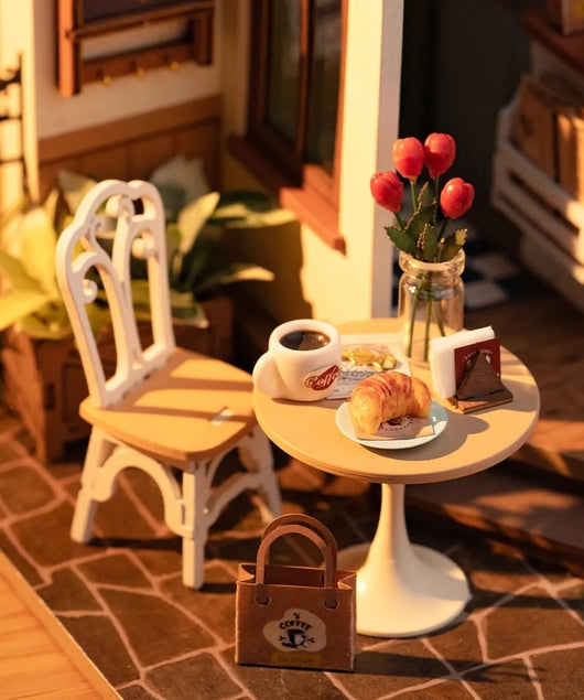No. 17 Café Diy Miniature House Kit