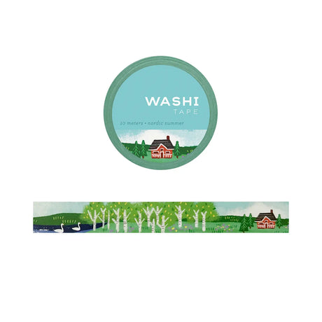 These 15 mm wide rolls pack a punch with their striking designs and color, not to mention their eye-catching packaging makes them the perfect gift for all crafters and DIYers.

10 meters/ 15 mm per roll.