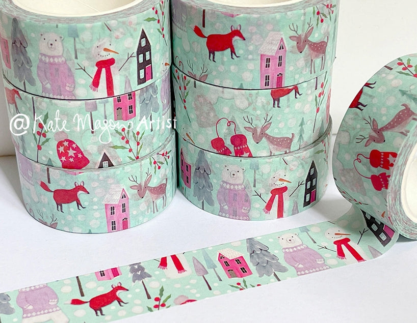 Kate Mason Artist - Nordic Winter Washi Tape