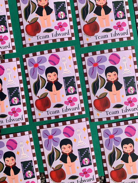 Only twilight fans will understand!

These matte vinyl stickers feature an original design and are water, weather, and scratch proof. Perfect for putting on water bottles, computers or just about anywhere else.