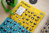 OURS Studio Panda! Panda! Clear Sticker Sheet