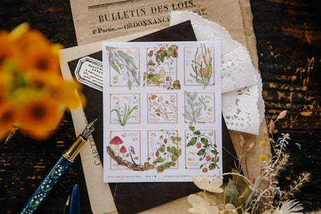 OURS Studio Wild Wreath 2 Stamp Sticker