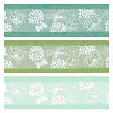 Cinta washi blanca con diseño de mariposa Oboro