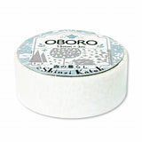 Cinta washi blanca del bosque de Oboro