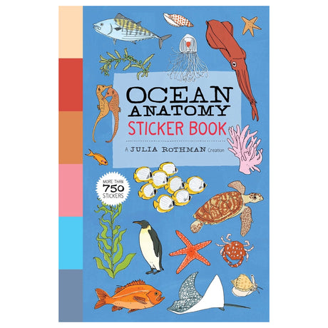Ocean Anatomy Sticker Book