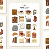 OchMonika Bookish Corner Sticker Sheet

A sticker sheet full of cute little stickers perfect for planners, journals, or scrapbooking ❤