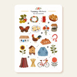 OchMonika Folk Cottage Sticker Sheet

A sticker sheet full of cute little stickers perfect for planners, journals, or scrapbooking ❤