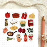 OchMonika Home Cooking Sticker Sheet

A sticker sheet full of cute little stickers perfect for planners, journals, or scrapbooking ❤