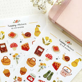 A sticker sheet full of cute little stickers perfect for planners, journals, or scrapbooking ❤