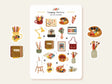 A sticker sheet full of cute little stickers perfect for planners, journals, or scrapbooking ❤
