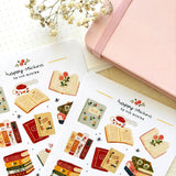A sticker sheet full of cute little stickers perfect for planners, journals, or scrapbooking ❤