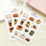 A sticker sheet full of cute little stickers perfect for planners, journals, or scrapbooking ❤