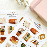 A sticker sheet full of cute little stickers perfect for planners, journals, or scrapbooking ❤