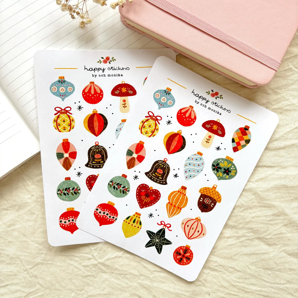 A sticker sheet full of cute little stickers perfect for planners, journals, or scrapbooking ❤