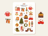 A sticker sheet full of cute little stickers perfect for planners, journals, or scrapbooking ❤