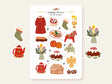 A sticker sheet full of cute little stickers perfect for planners, journals, or scrapbooking ❤