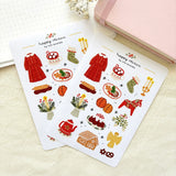 A sticker sheet full of cute little stickers perfect for planners, journals, or scrapbooking ❤