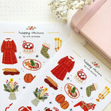 A sticker sheet full of cute little stickers perfect for planners, journals, or scrapbooking ❤