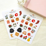 A sticker sheet full of cute little stickers perfect for planners, journals, or scrapbooking ❤