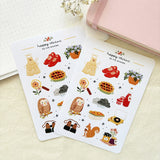 A sticker sheet full of cute little stickers perfect for planners, journals, or scrapbooking ❤