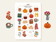 A sticker sheet full of cute little stickers perfect for planners, journals, or scrapbooking ❤