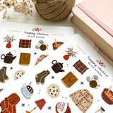 A sticker sheet full of cute little stickers perfect for planners, journals, or scrapbooking ❤