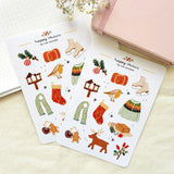 A sticker sheet full of cute little stickers perfect for planners, journals, or scrapbooking ❤