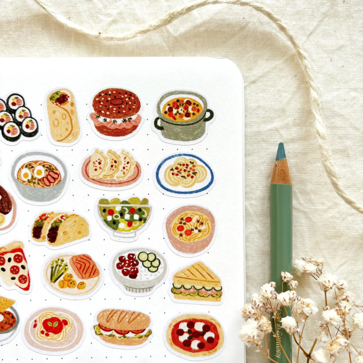 A sticker sheet full of cute little stickers perfect for planners, journals, or scrapbooking ❤