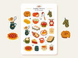 A sticker sheet full of cute little stickers perfect for planners, journals, or scrapbooking ❤