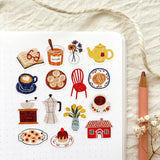 A sticker sheet full of cute little stickers perfect for planners, journals, or scrapbooking ❤