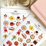 A sticker sheet full of cute little stickers perfect for planners, journals, or scrapbooking ❤