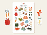 A sticker sheet full of cute little stickers perfect for planners, journals, or scrapbooking ❤