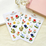 A sticker sheet full of cute little stickers perfect for planners, journals, or scrapbooking ❤