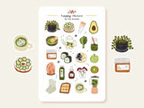 A sticker sheet full of cute little stickers perfect for planners, journals, or scrapbooking ❤