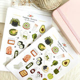 A sticker sheet full of cute little stickers perfect for planners, journals, or scrapbooking ❤