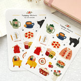 A sticker sheet full of cute little stickers perfect for planners, journals, or scrapbooking ❤