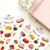 A sticker sheet full of cute little stickers perfect for planners, journals, or scrapbooking ❤