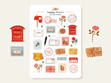A sticker sheet full of cute little stickers perfect for planners, journals, or scrapbooking ❤