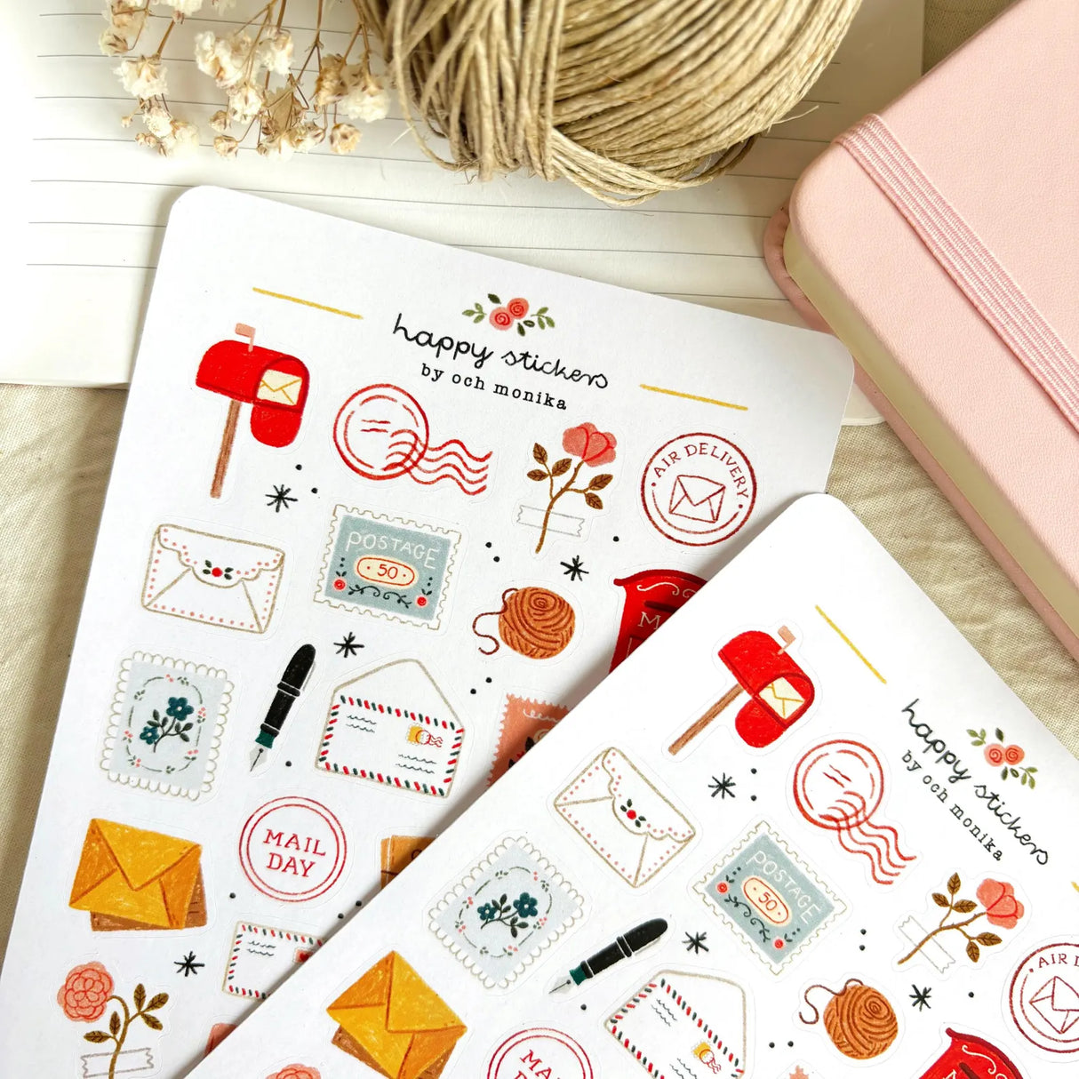 A sticker sheet full of cute little stickers perfect for planners, journals, or scrapbooking ❤